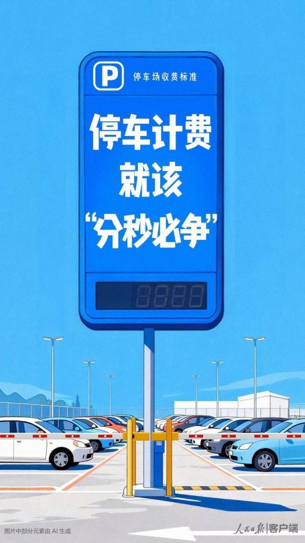 停车计费，就该“分秒必争”