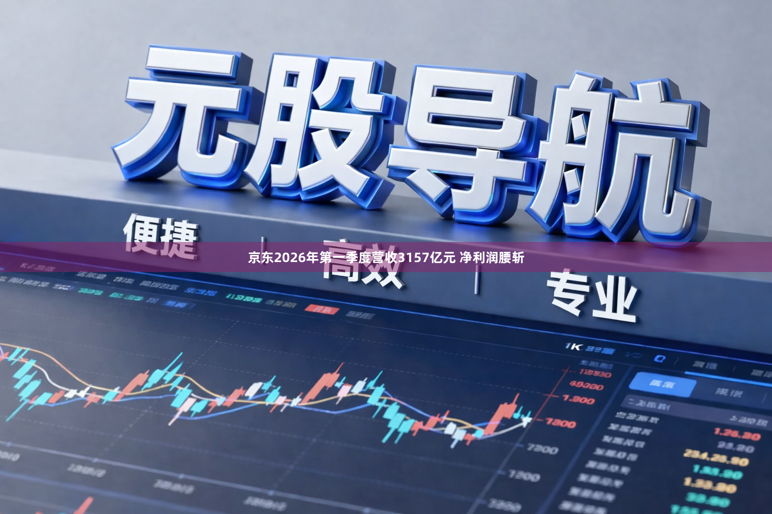 京东2026年第一季度营收3157亿元 净利润腰斩